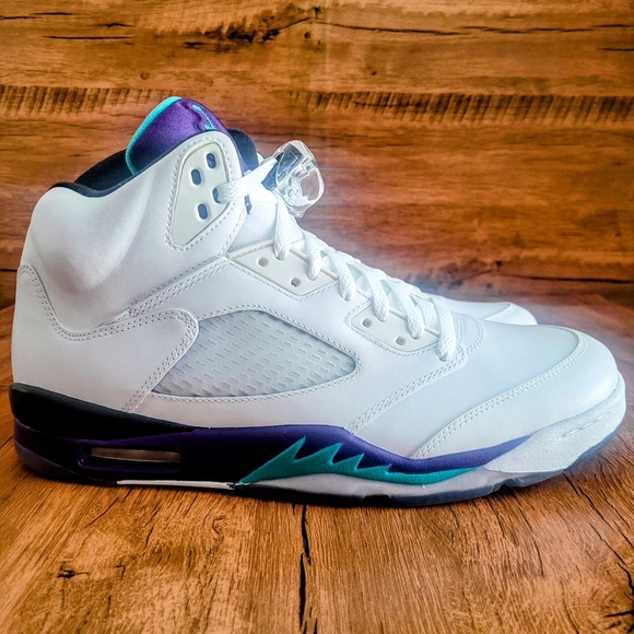 Nike Air Jordan 5 Retro Grape 2013 136027 108 Men's Size 11.5 Brand New - Picture 2 of 12